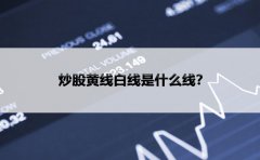 炒股黄线白线是什么线？