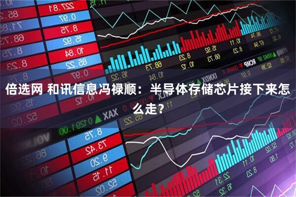 倍选网 和讯信息冯禄顺：半导体存储芯片接下来怎么走？