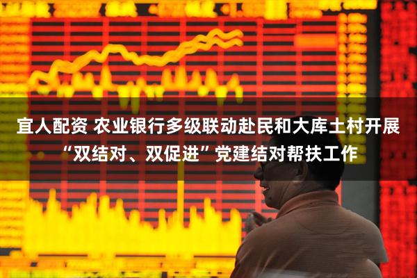 宜人配资 农业银行多级联动赴民和大库土村开展“双结对、双促进”党建结对帮扶工作