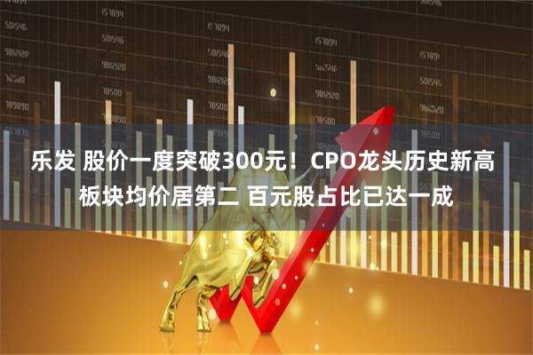 乐发 股价一度突破300元!CPO龙头历史新高 板块均价居第二 百元股占比已达一成