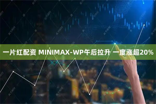 一片红配资 MINIMAX-WP午后拉升 一度涨超20%