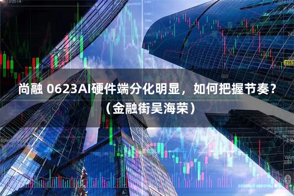 尚融 0623AI硬件端分化明显,如何把握节奏?(金融街吴海荣)